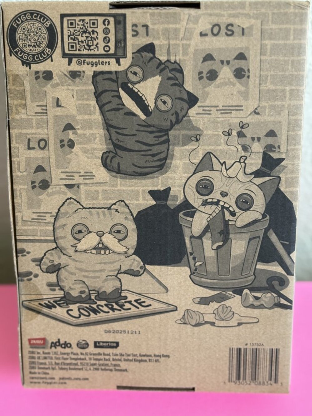 Fuggler Wrinkle McStinkles 9ā Alley Cat š¾ Funny Ugly Monster NIB RARE - Picture 2 of 2